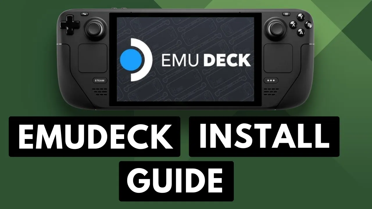 steam deck emudeck install guide
